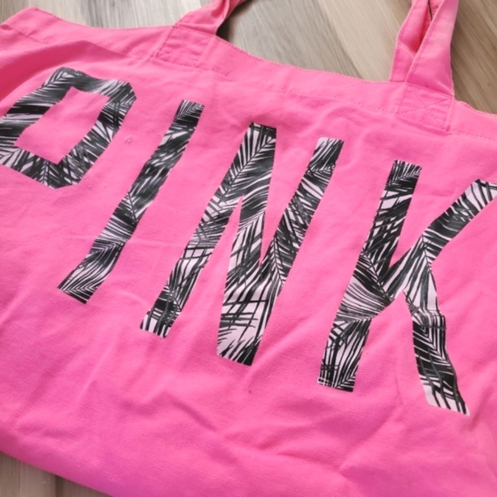 Victoria's Secret Pink Limited Edition 2014 Spring Break Tote/Beach Bag RARE - Picture 2 of 7